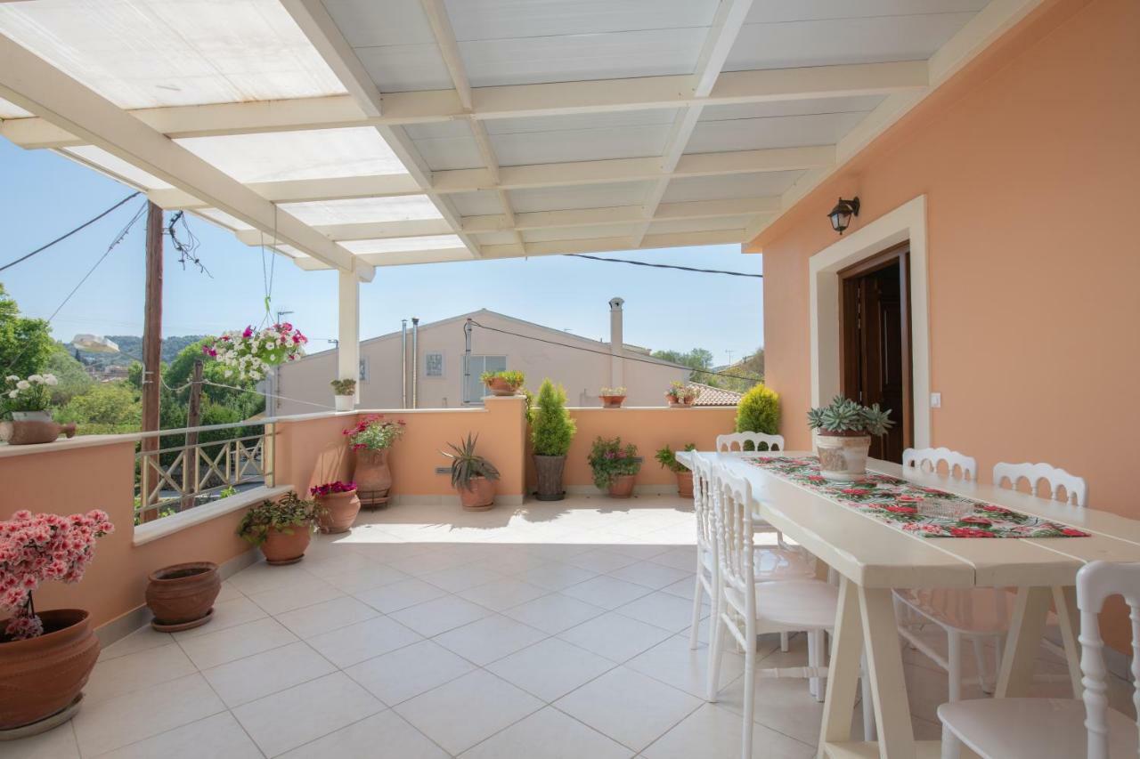 Corfu Villa Potamaki Kompitsion Exterior photo